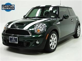2013 mini cooper s hardtop 2dr coupe leather heated seats cd usb aux warranty!!!