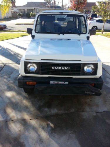 Rust free 1987 suzuki samurai - low original mileage 81,399.