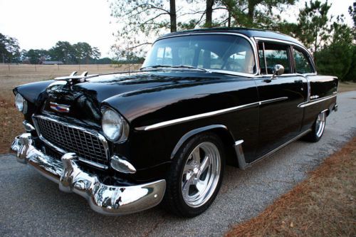 1955 chevy belair * black beauty * good guys winner * nsra inspected * knockout