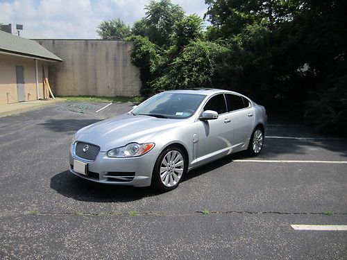 2009 jaguar xf premium luxury sedan 4-door 4.2l (one owner vehicle. non-smoker.