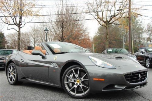 2012 ferrari california -carbon sw w/leds,magneride,park sensors w/cam,daytonas!