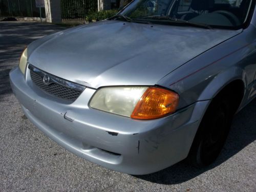 2000 mazda protege lx sedan 1.6l power options no reserve hi bid wins 101k miles