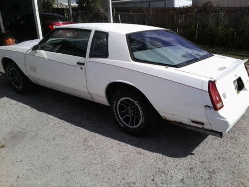 Rare 1987 chevrolet monte carlo ss aerocoupe rebuilt engine ready to drive