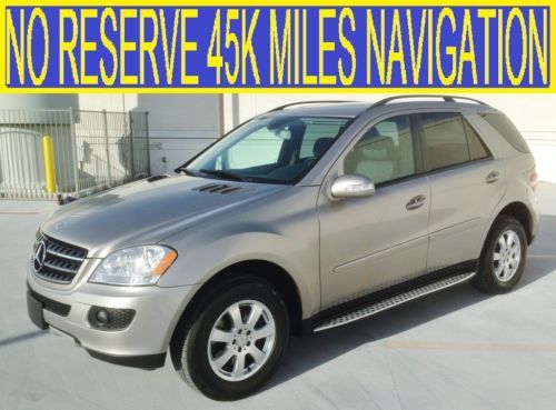 No reserve 45k original miles 4x4 leather sunroof awd must see ml350 ml320 06 08