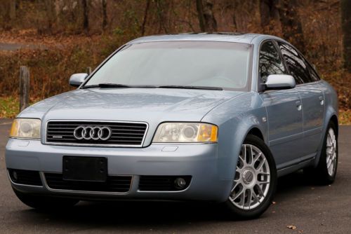 2002 audi a6 quattro 1 owner 2.7 twin  biturbo awd s line serviced texas carfax