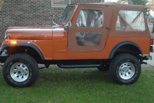 Cleanest 1983 cj-7 on ebay, 68k actual miles, no reserve, new paint, no reserve!