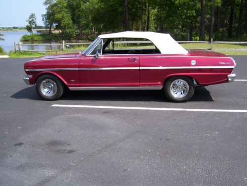 1963 chevrolet nova ss convertible 283 auto