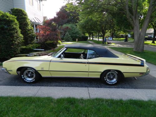 1972 buick gs350 convertible (#&#039;s matching)