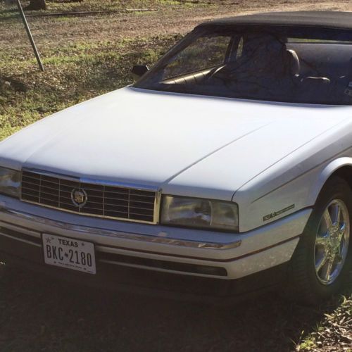 1993 cadillac allante 35k convertible 2-door 4.6l texas