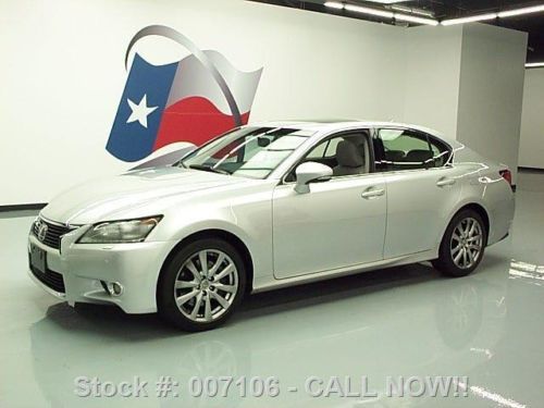 2013 lexus gs350 awd sunroof nav rear cam vent seat 18k texas direct auto