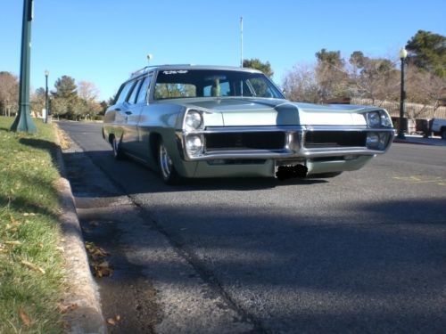 1967 Air Ride Full Custom Pontiac Catalina Wagon Hot Rod, image 15