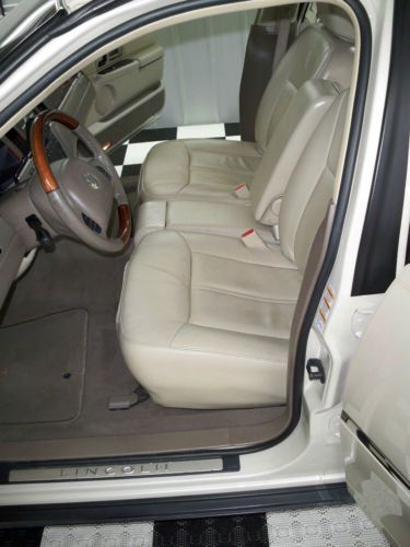 2003 LINCOLN CARTIER TOWN CAR IVORY PARCHMENT NEAR MINT LOADED NEEDS NOTHING!!!, image 14