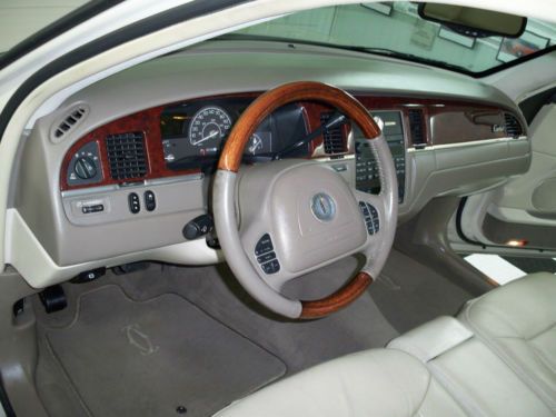 2003 LINCOLN CARTIER TOWN CAR IVORY PARCHMENT NEAR MINT LOADED NEEDS NOTHING!!!, image 17