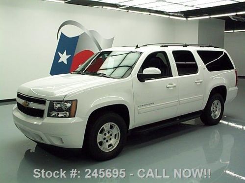 2013 chevy suburban lt sunroof htd leather nav dvd 10k texas direct auto