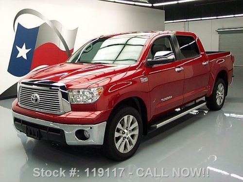 2012 toyota tundra platinum crewmax sunroof nav 13k mi texas direct auto