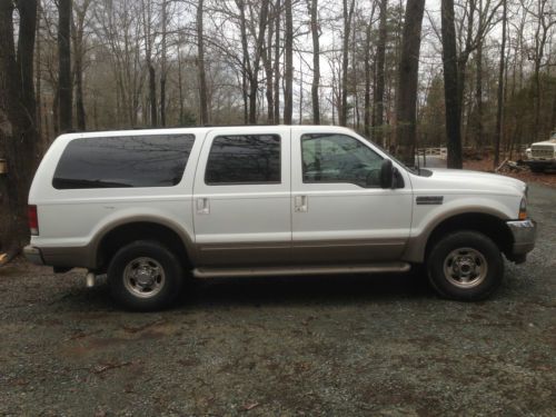 7.3 powerstroke diesel ford excursion 4x4 rust free nc truck
