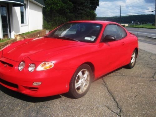 2001 hyundai tiburon 5 speed manual 2-door hatchback