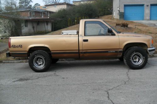 1989 chevrolet  scottsdale 4x4