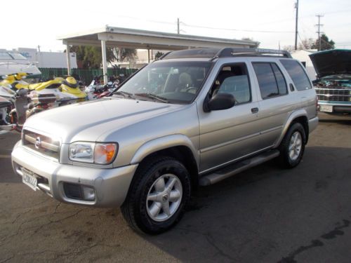 2002 nissan pathfinder, no reserve