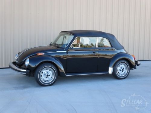 1979 volkswagen beetle convertible epilog edition museum restoration