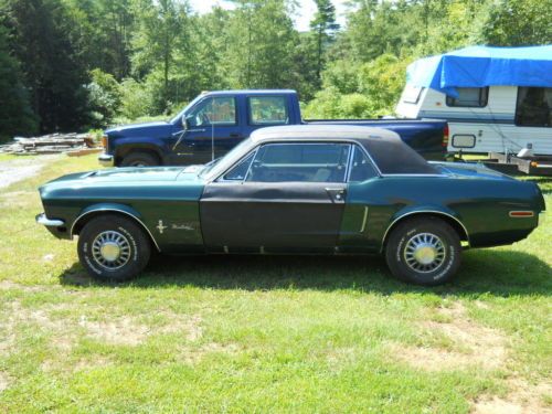 1968 ford mustang 2 door coupe