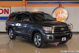 2008 toyota sequoia sr5! blue w/ grey leather &amp; heated seats-1 owner! 1.99% wac