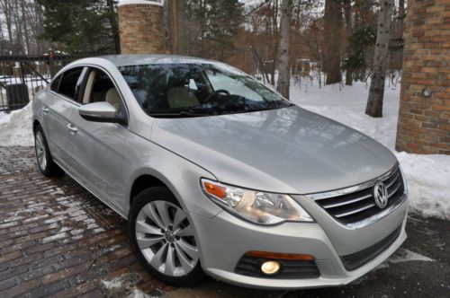 2010 volkswagen cc sport turbo!.no reserve.leather/heated/alloys/salvage/rebuilt