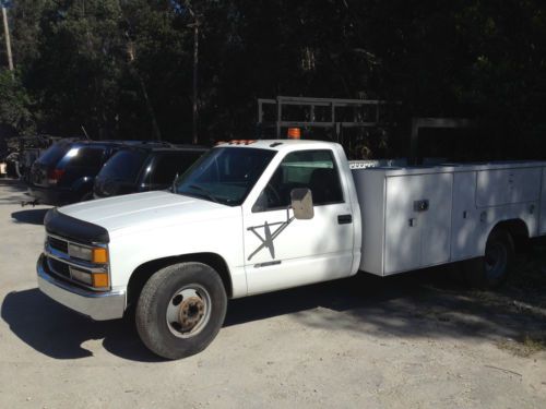 Chevy 3500 diesel utility service truck