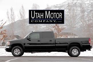 2007 gmc 3500 classic srw slt 6.6l duramax turbo diesel longbed 4x4 leather