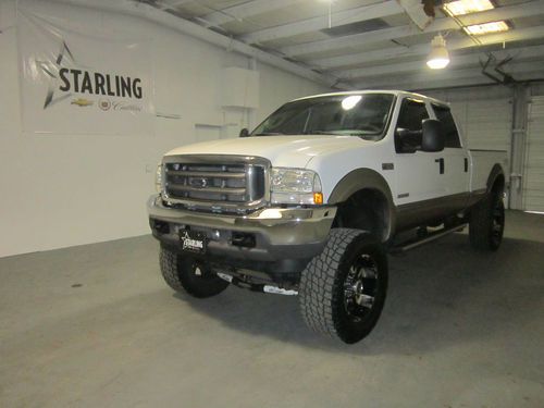 2004 ford f-250 super duty lariat crew cab pickup 4-door 6.0l