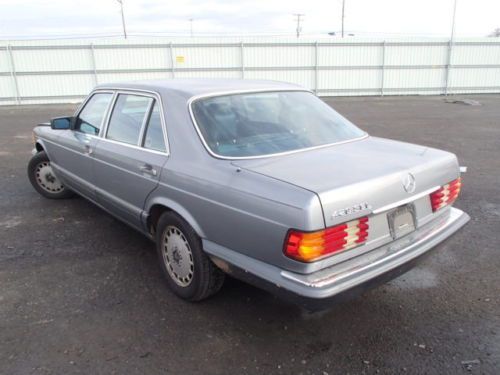 1990 Mercedes 420 SEL  Very Clean, Hit a deer, Rebuilder Wrecked easy fix!, US $2,500.00, image 4