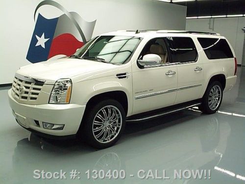 2011 cadillac escalade esv lux sunroof nav dvd 22&#039;s 30k texas direct auto