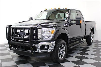 4wd 11 lariat f250extended cab leather a/c seats heated seats 4x4 back-up camera