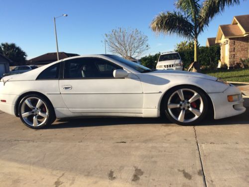 Nissan, white,300zx,z32,fair lady, twin turbo, 300zx twin turbo,