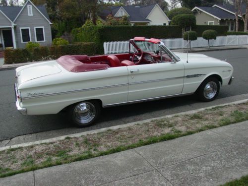 1963 ford falcon futura convertible - 289 - four speed - complete restoration