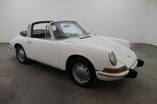 1967 porsche 912 soft window targa, chassis#550271,white, rare piece of porsche