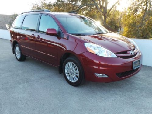 2010 toyota sienna xle red tan leather 24k miles ship assist we finance