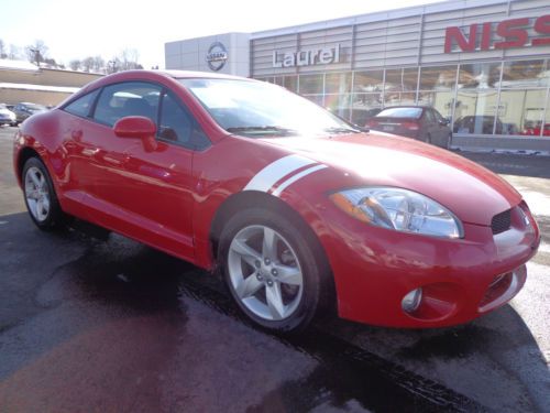 2007 eclipse gt coupe v6 fwd power sunroof 6 disc cd player 54,092 miles carfax