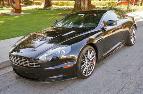 2012 aston martin dbs coupe, blk/blk, loaded, serviced