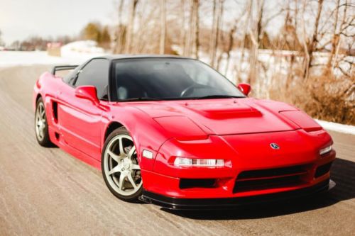 1991 acura nsx comptech supercharged 22k miles absolutely incredible car -mint-