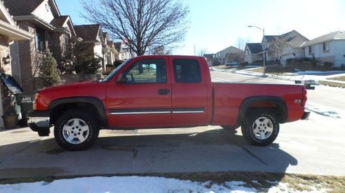 2005 chevy  silverado 1500 z-71 ext cab 4dr 35k on engine!, new transmission!