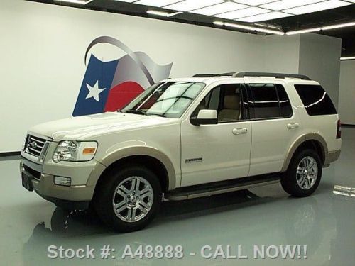 2008 ford explorer eddie bauer leather sunroof 77k mi texas direct auto