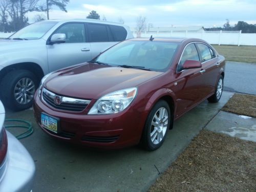 2009 saturn aura xr, 2.4l, loaded 73k miles rjt heated leather, sunroof