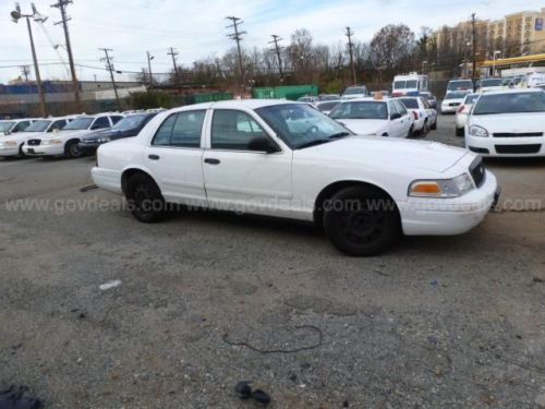 2008 ford crown victoria police interceptor