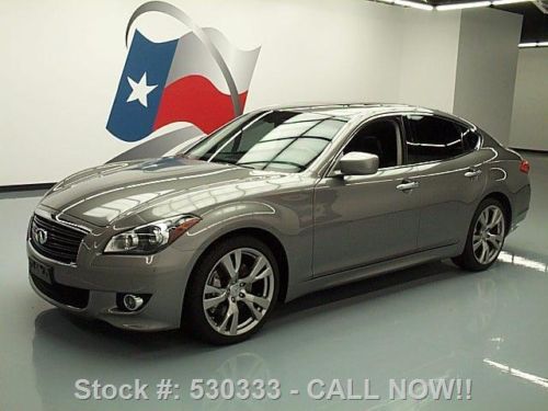 2012 infiniti m56 sport deluxe touring sunroof nav 56k texas direct auto