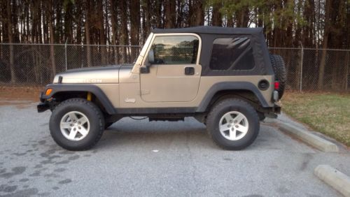 2004 jeep wrangler rubicon sport utility 2-door 4.0l