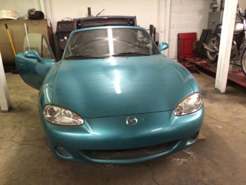 2003 mazda miata with garrett turbo, adaptronic, fast, clean