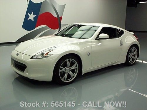 2012 nissan 370z touring auto leather nav rear cam 6k! texas direct auto