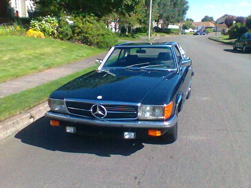 1980 mercedes 280sl euro model rare 2 tops excellent shape no rust solid 138k mi