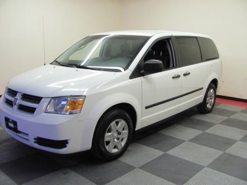 2009 dodge grand caravan c/v cargo van! racks included! clean!